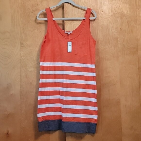 Banana Republic Sleeveless Striped Dress - Picture 1 of 6